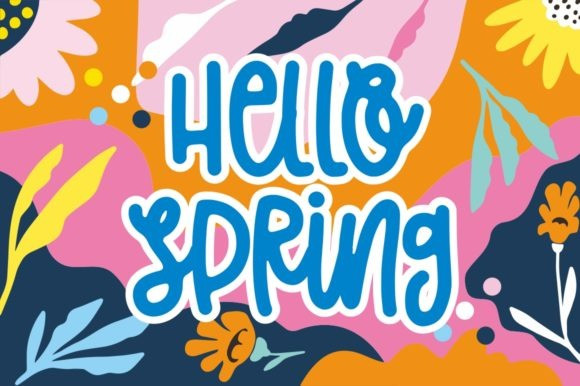 Magic Spring font