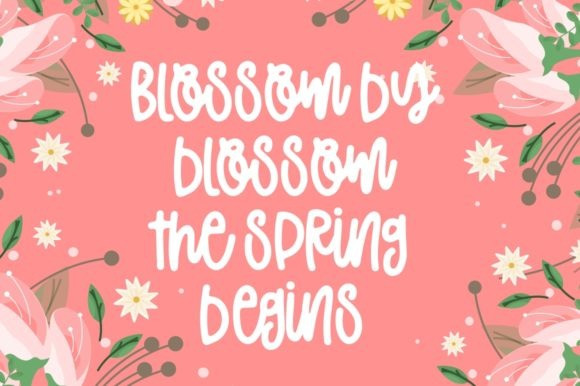 Magic Spring font