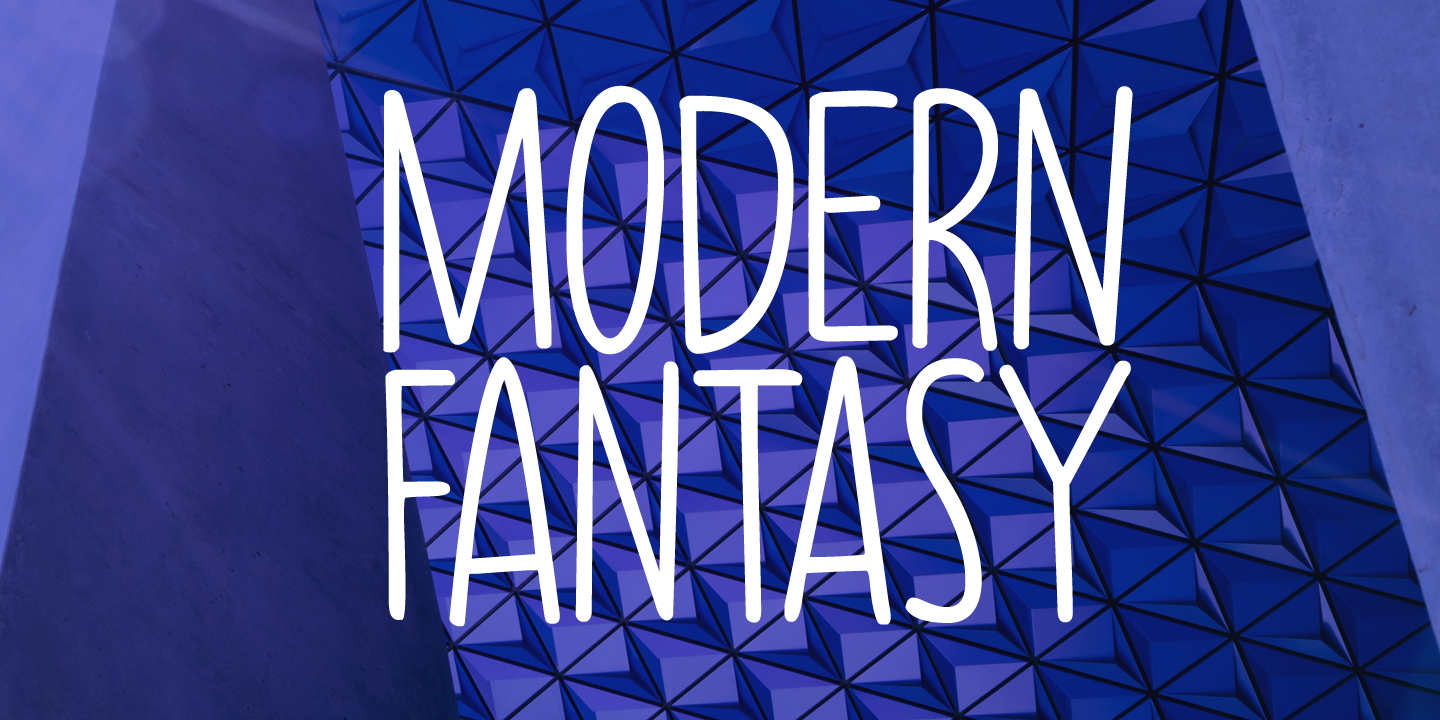 Modern Fantasy DEMO font