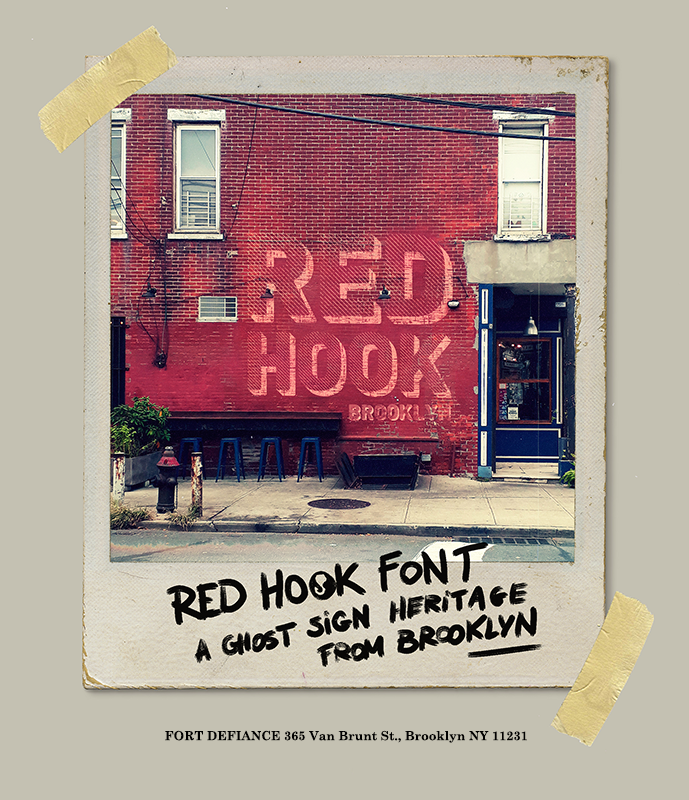 Red Hook font