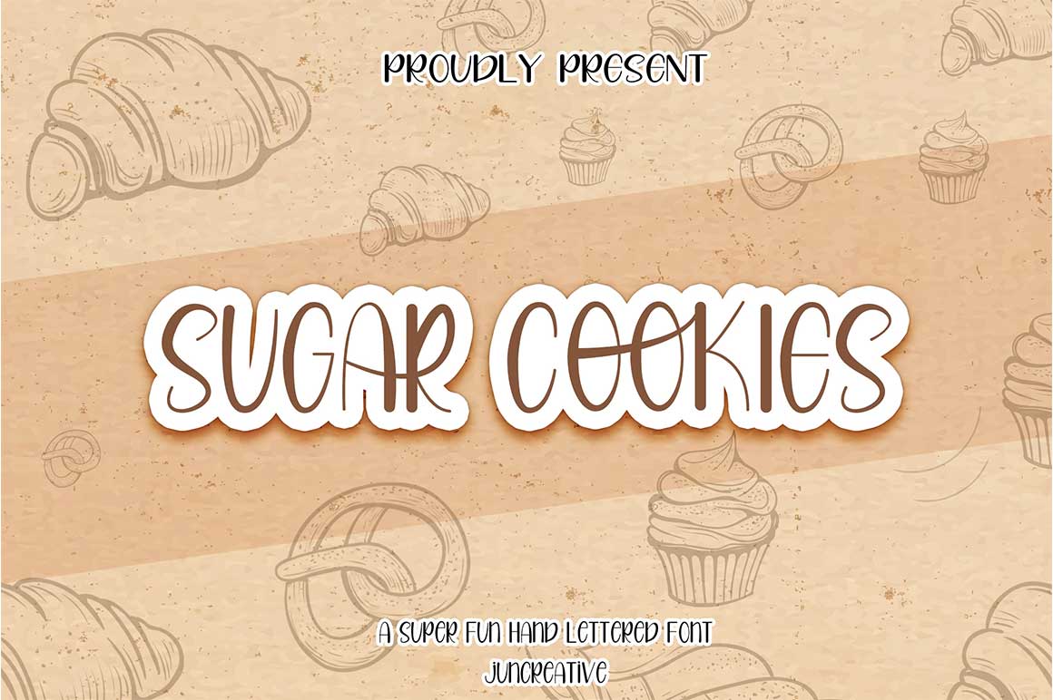 SUGAR COOKIES font