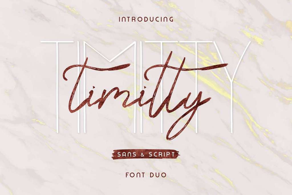 Timitty Demo Sans font