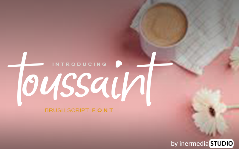 Toussaint font