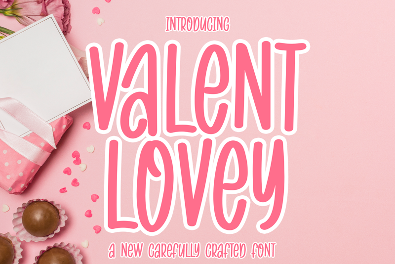 VALENT LOVEY font