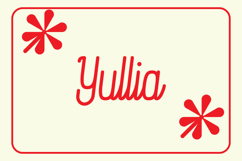 Yullia Demo font