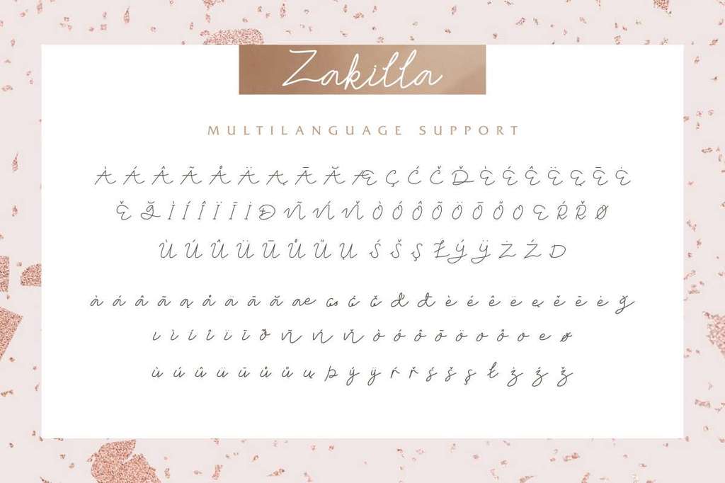 Zakilla DEMO font
