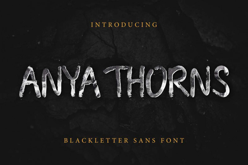 Anya Thorns Demo font