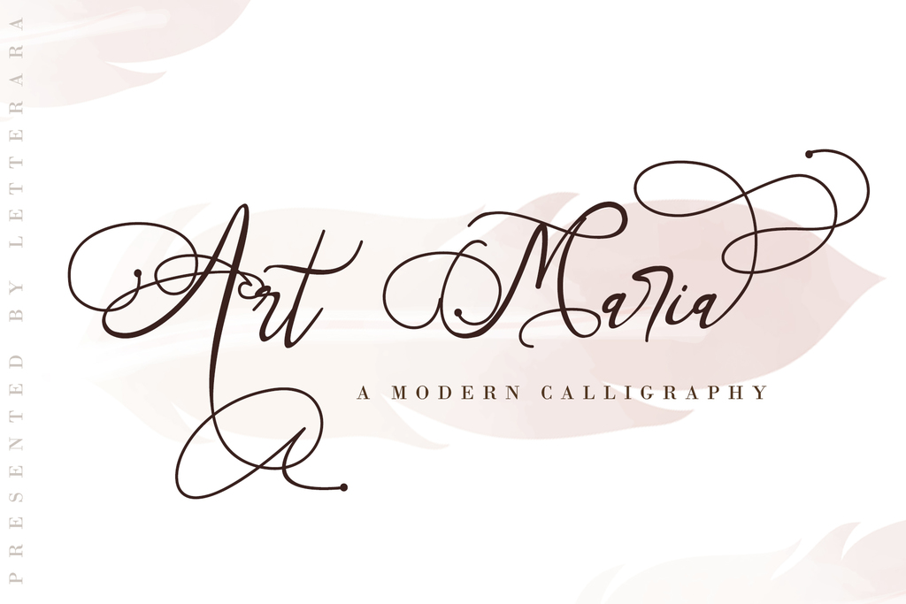 Art Maria font