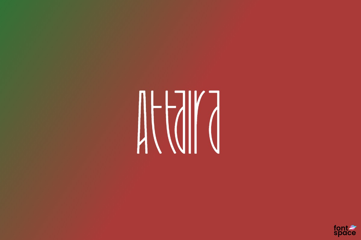 Attaira Display font