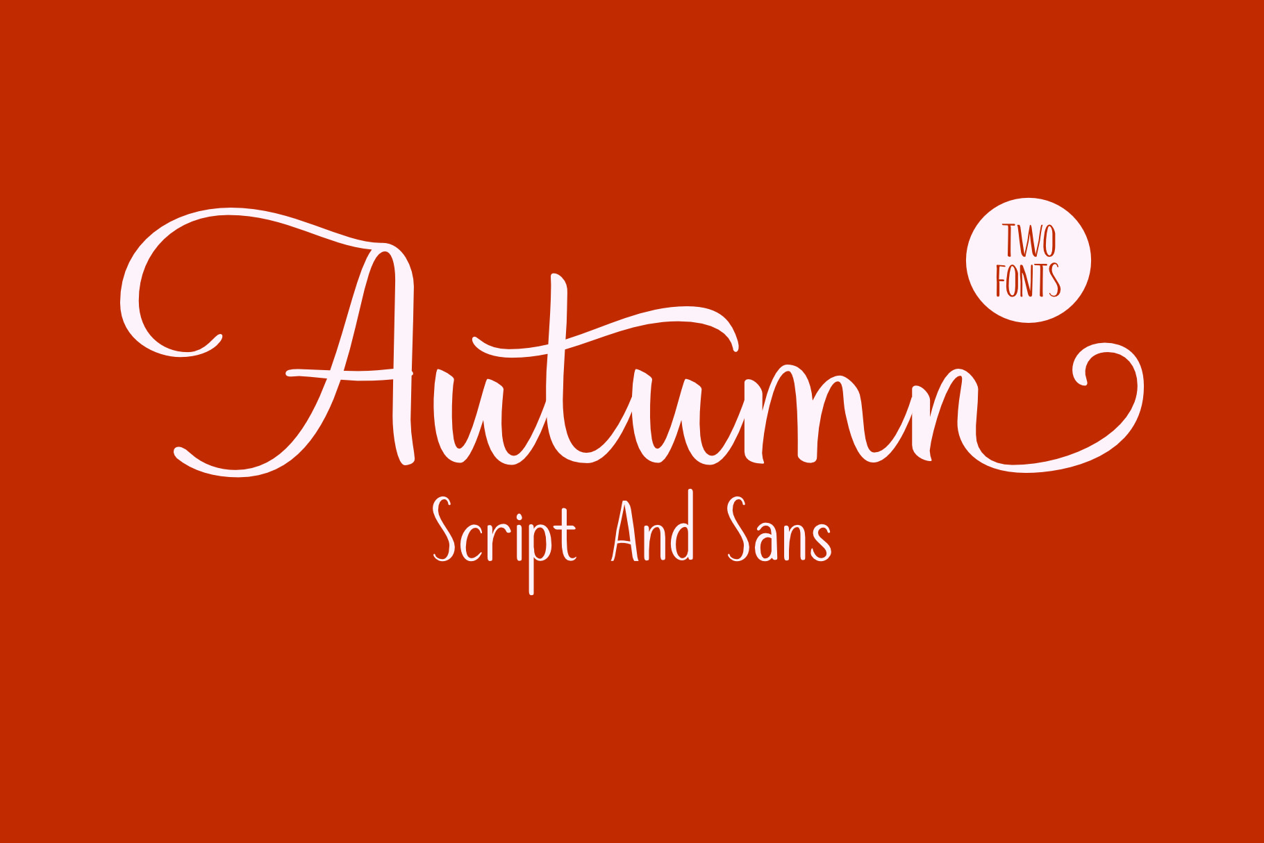 AutumnMoodScript font