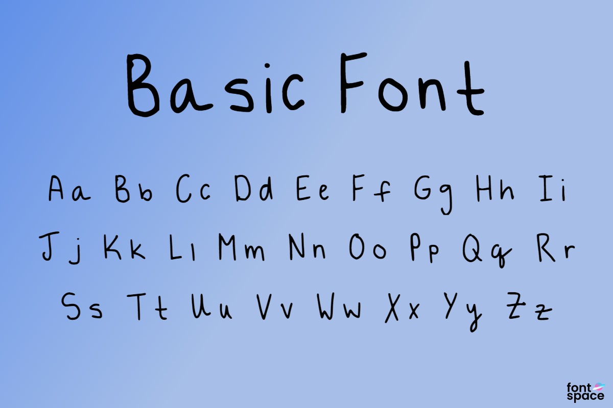 Basic Font