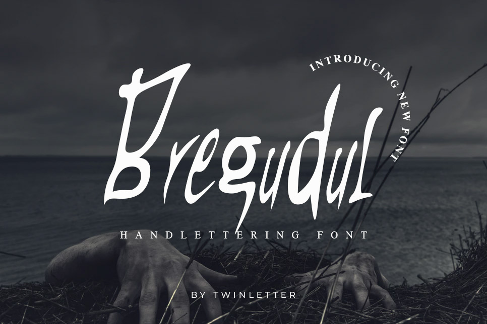 Bregudul font