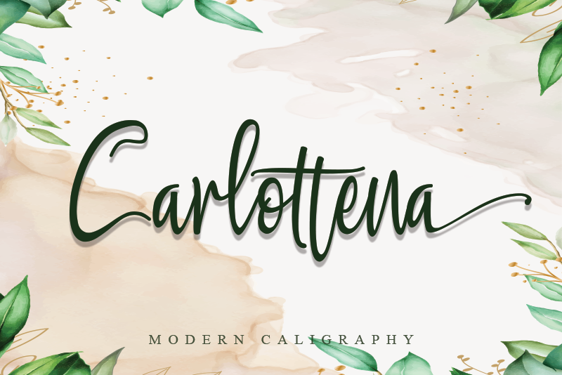 Carlottena font