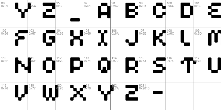 Clepto font