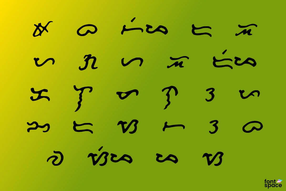 Dimasala font