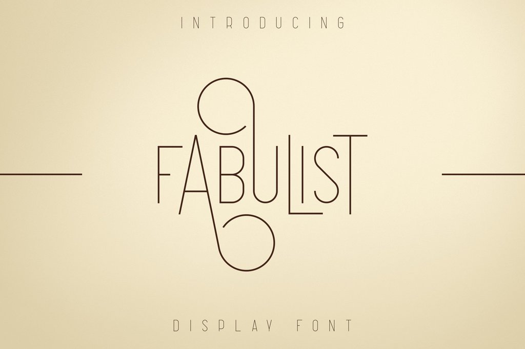 Fabulist font