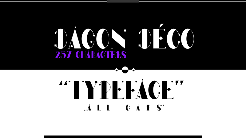 FN Dagon font