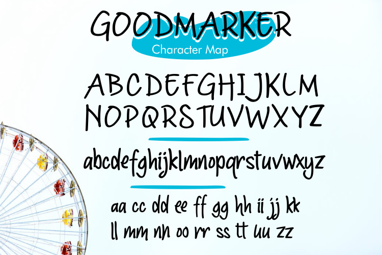 Goodmarker FREE FOR PERSONAL US font