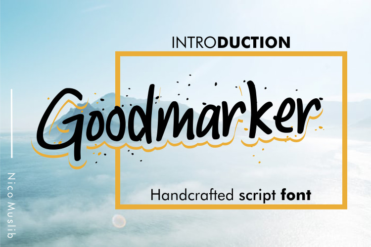 Goodmarker FREE FOR PERSONAL US font