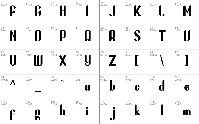 Haildany font