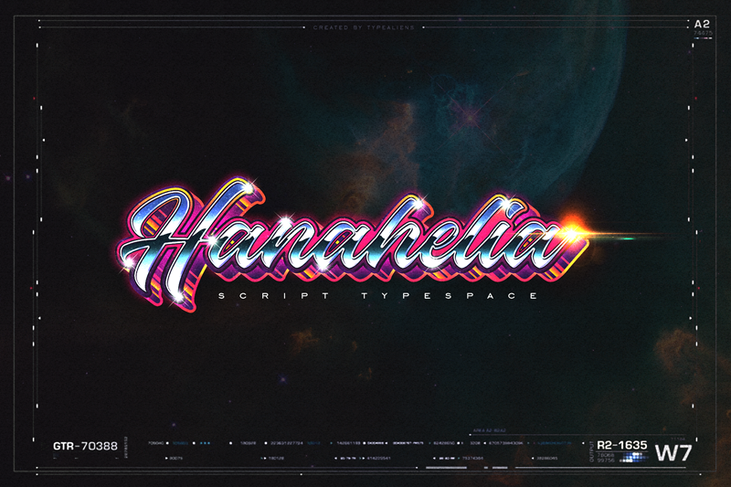 Hanahelia Personal Use Only font
