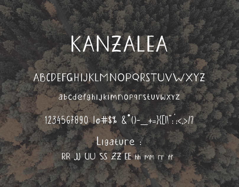 KANZALEA font