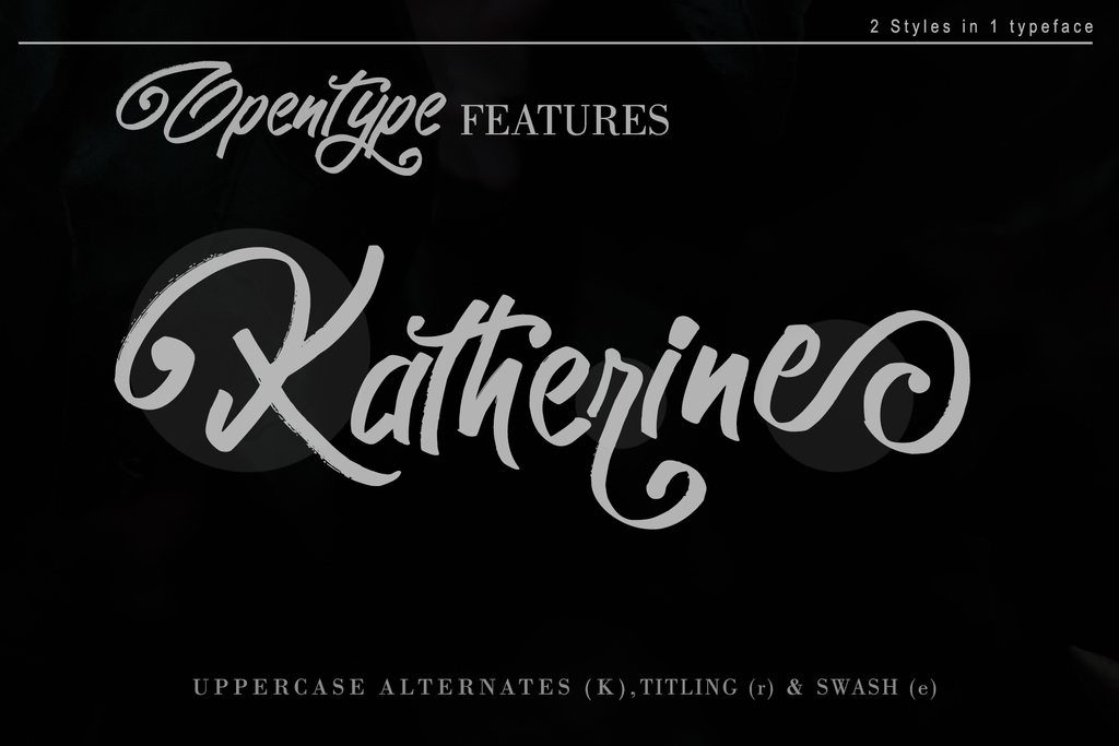 Katherine font