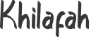 Khilafah font