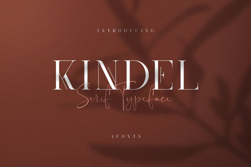 KindelSerif font