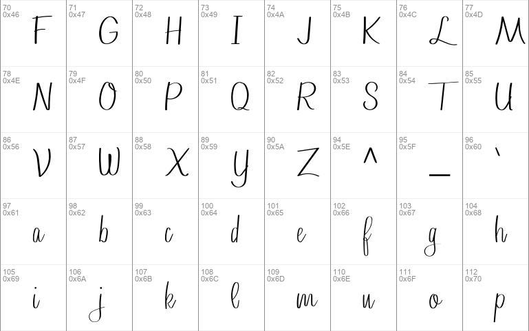 Lamany font