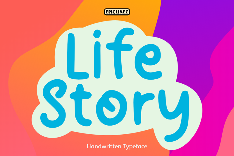 Life Story Demo font