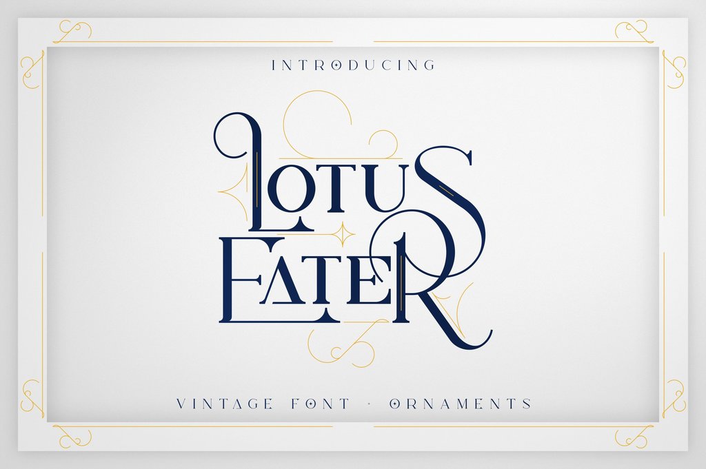 LotusEater font