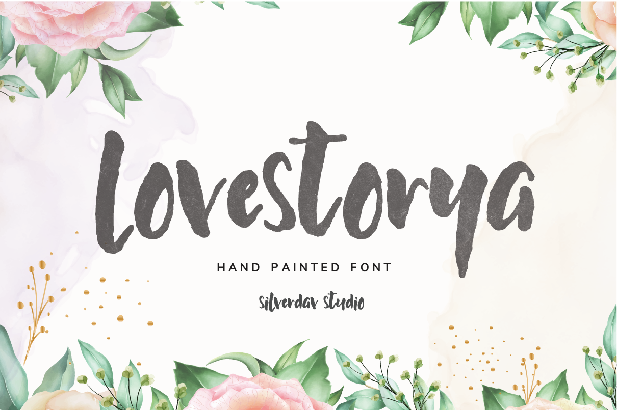 Lovestorya font