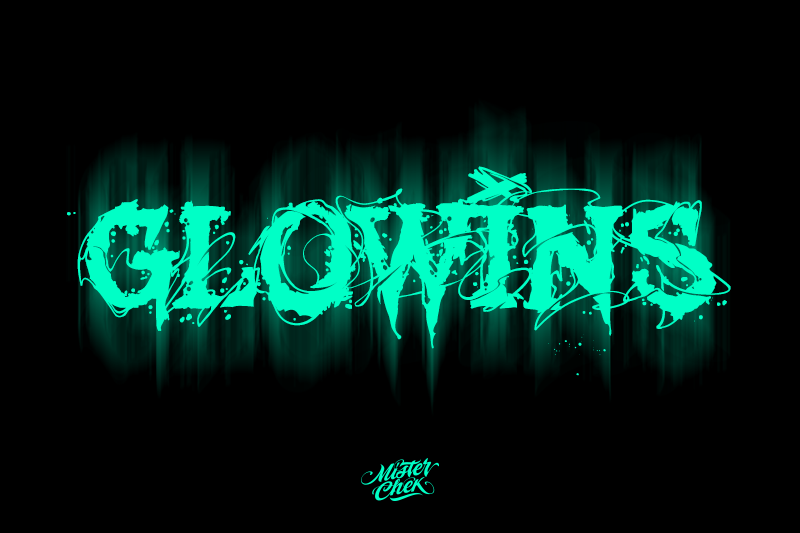MCF Glowins font
