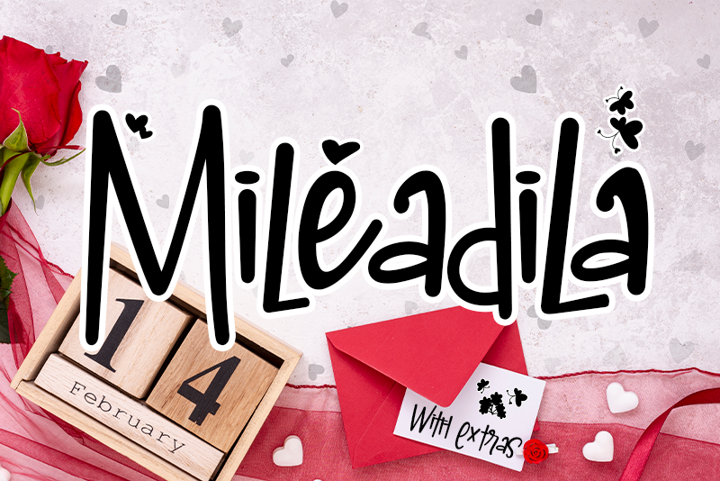 Mileadila font