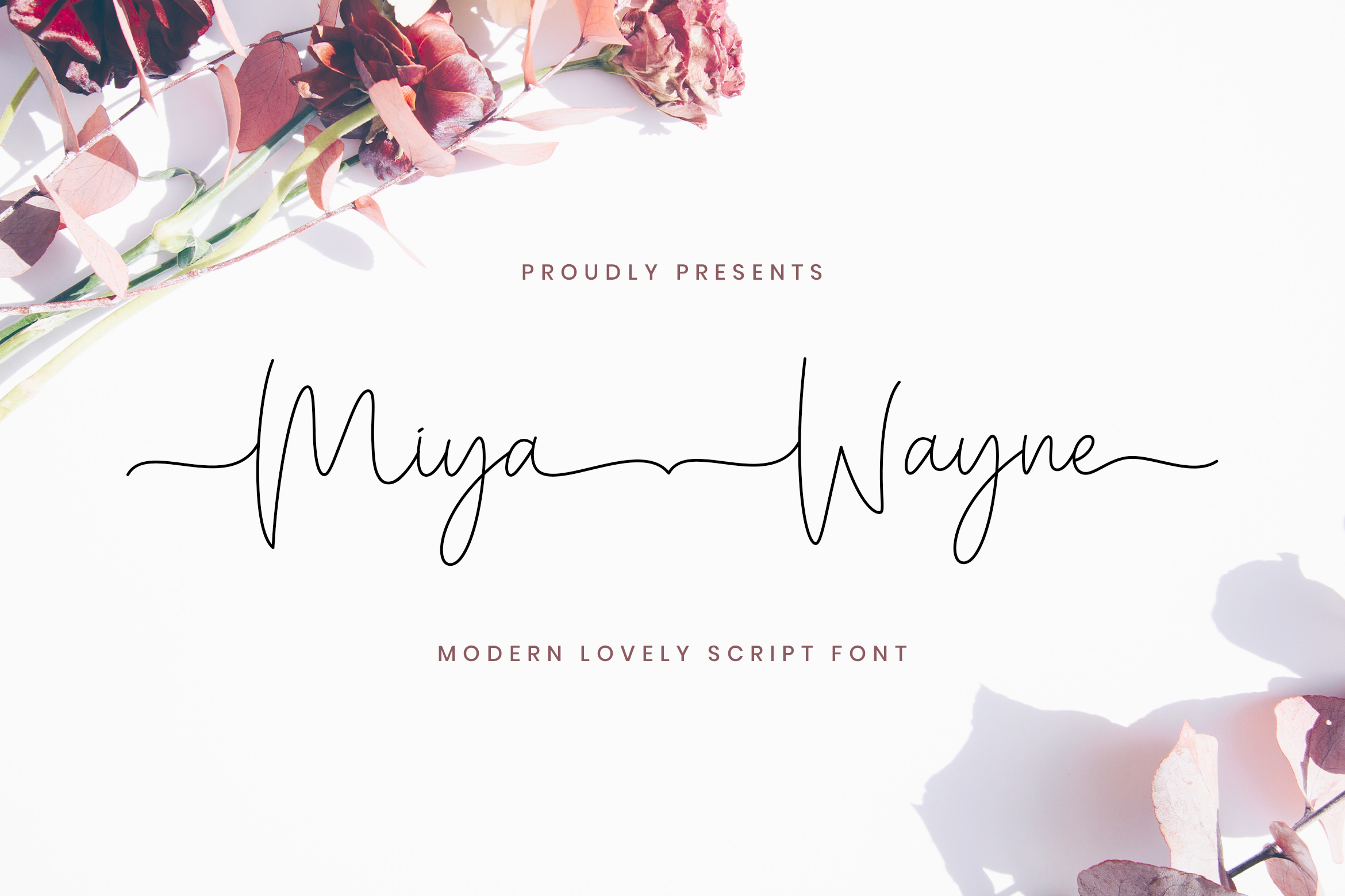 Miya Wayne font