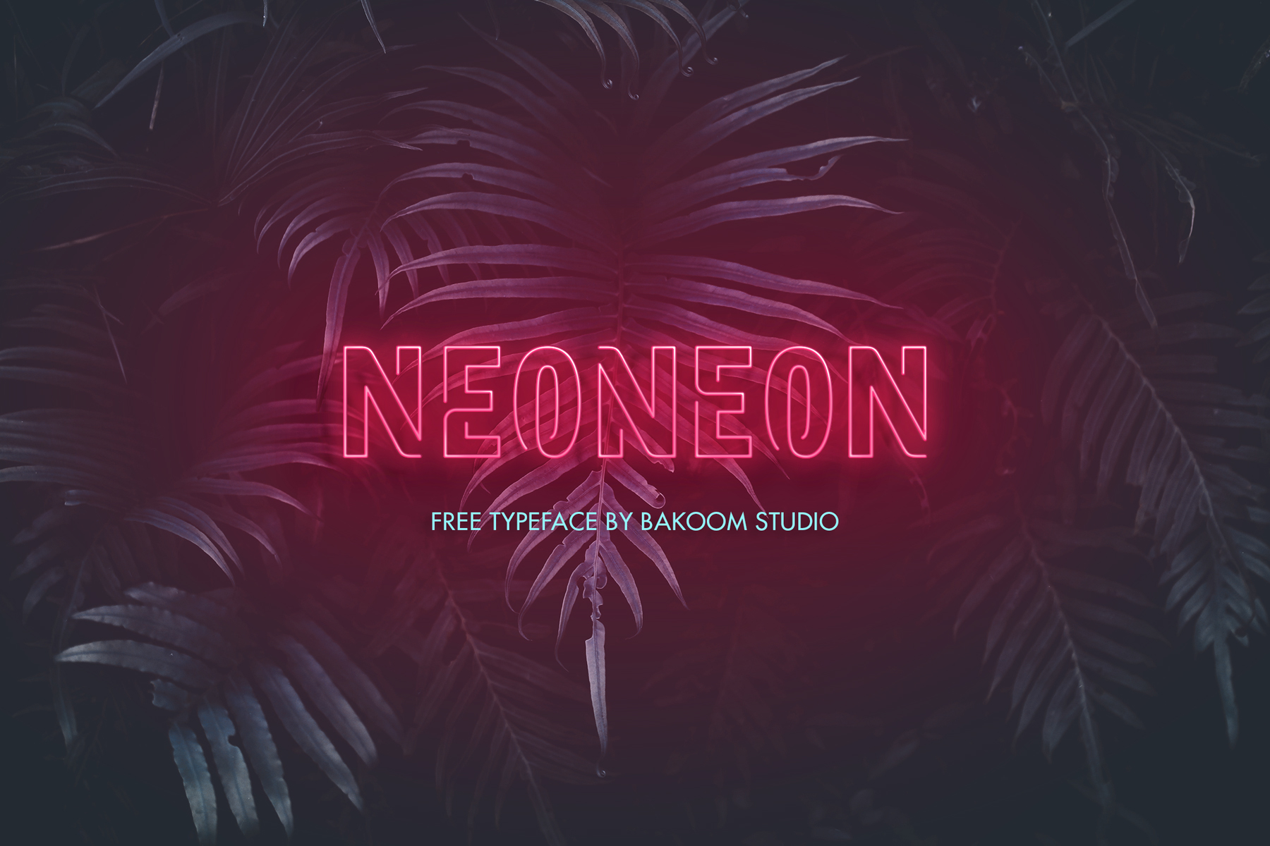 Neoneon font