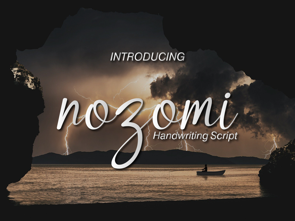 Nozomi Demo font
