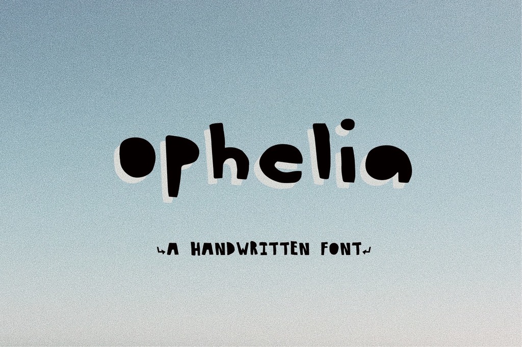 Ophelia font
