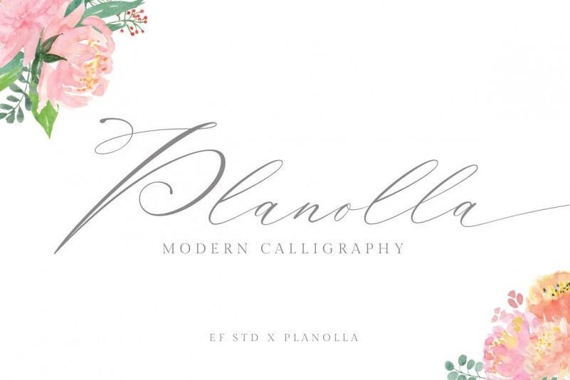 Planolla font