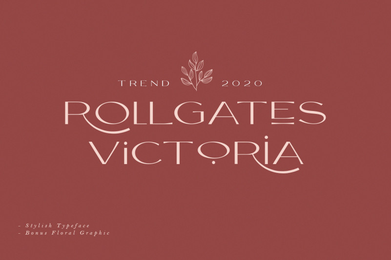 Rollgates Victoria font