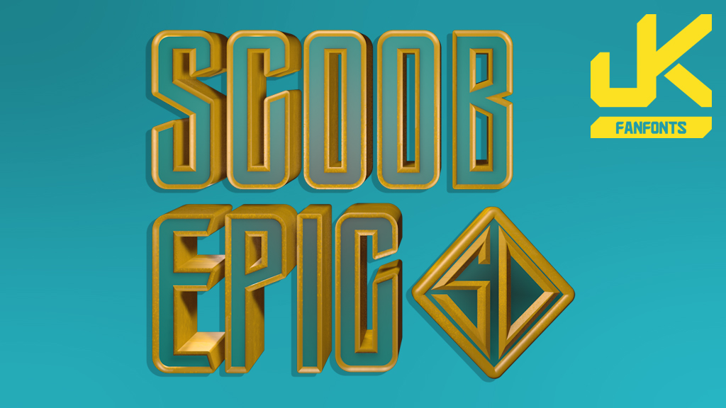 Scoob Epic font