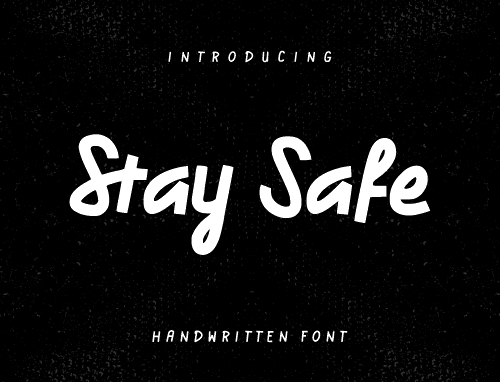 Stay Safe font