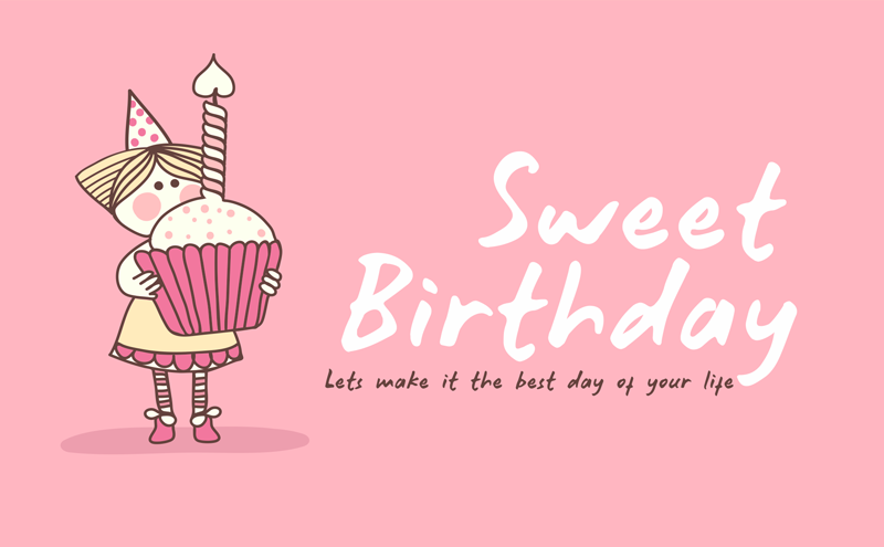 Sweet Birthday font