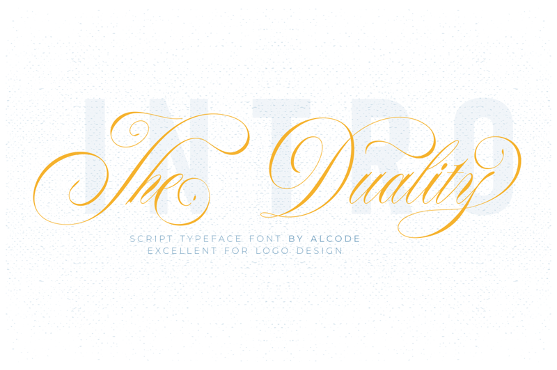 The Duality font