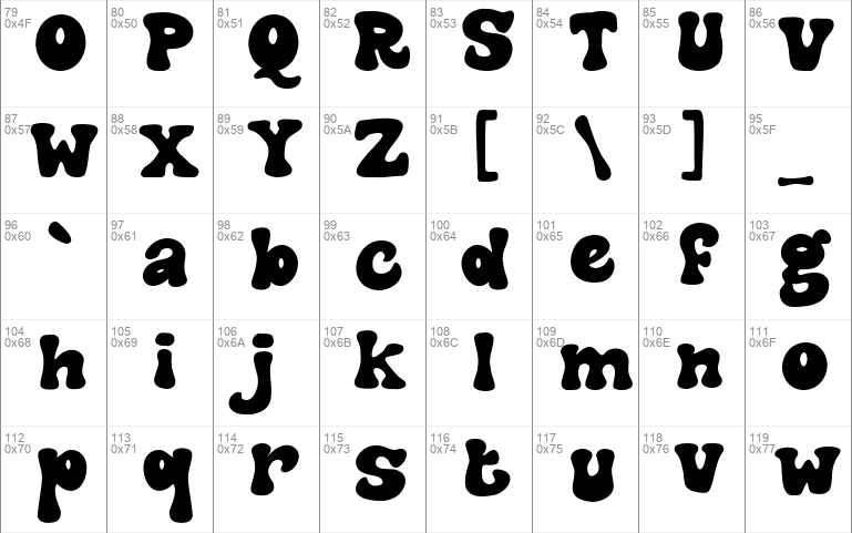 The Meshroom-DEMO font