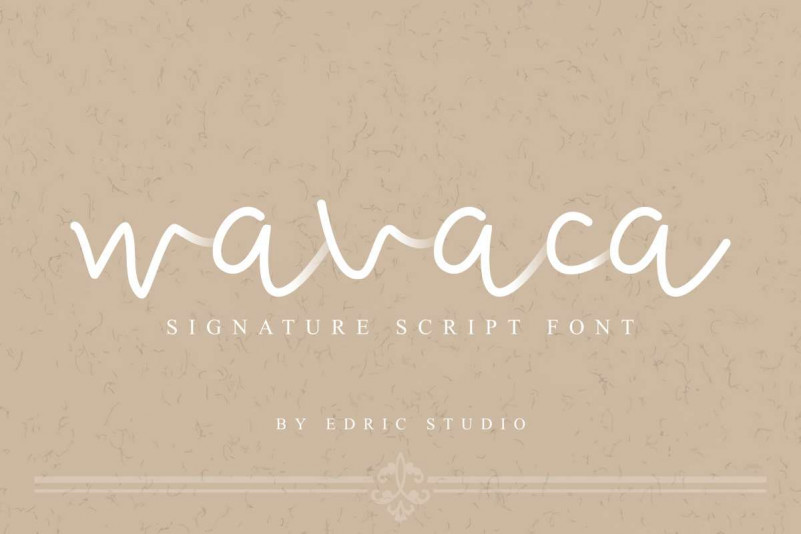 Wavaca Demo font