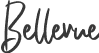 Bellevue font