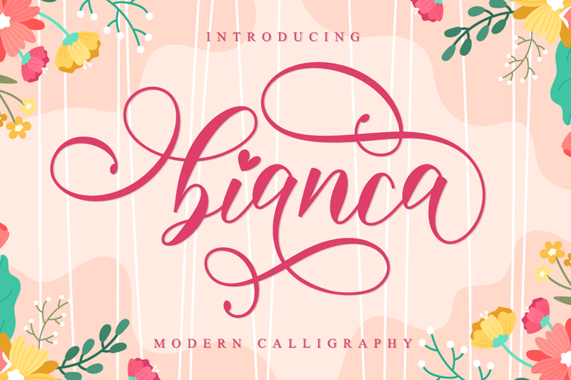 Bianca font