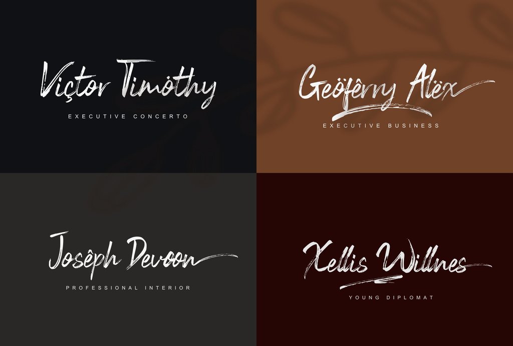 Black Vosten Personal Use font